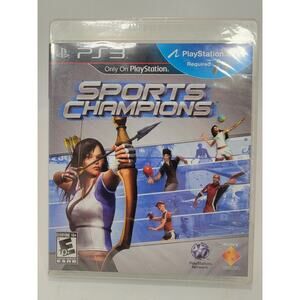 Sports Champions (Sony PlayStation 3, 2010) PS3 Game PlayStation Move required